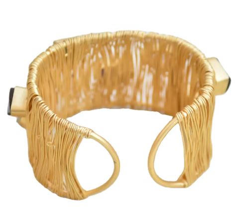 Geometric Goldie Spark Cuff