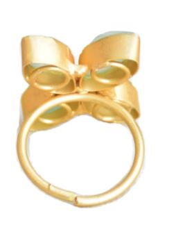 Golden Wings Butterfly Ring